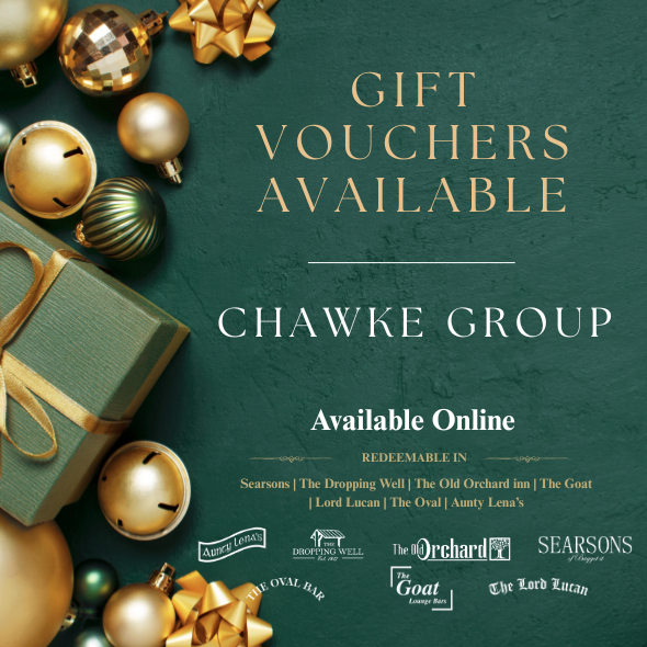 Gift Vouchers in Dublin Chawke Group Online Restaurant Gift Voucher Ireland