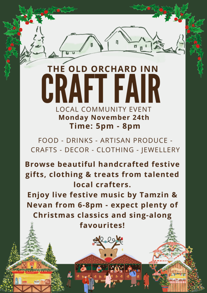 Craft Fair at The Old Orchard Inn Rathfarnham